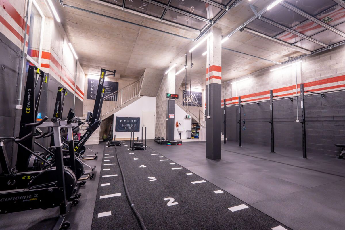 salle hyrox summits coaching Valais rez-de-chaussée